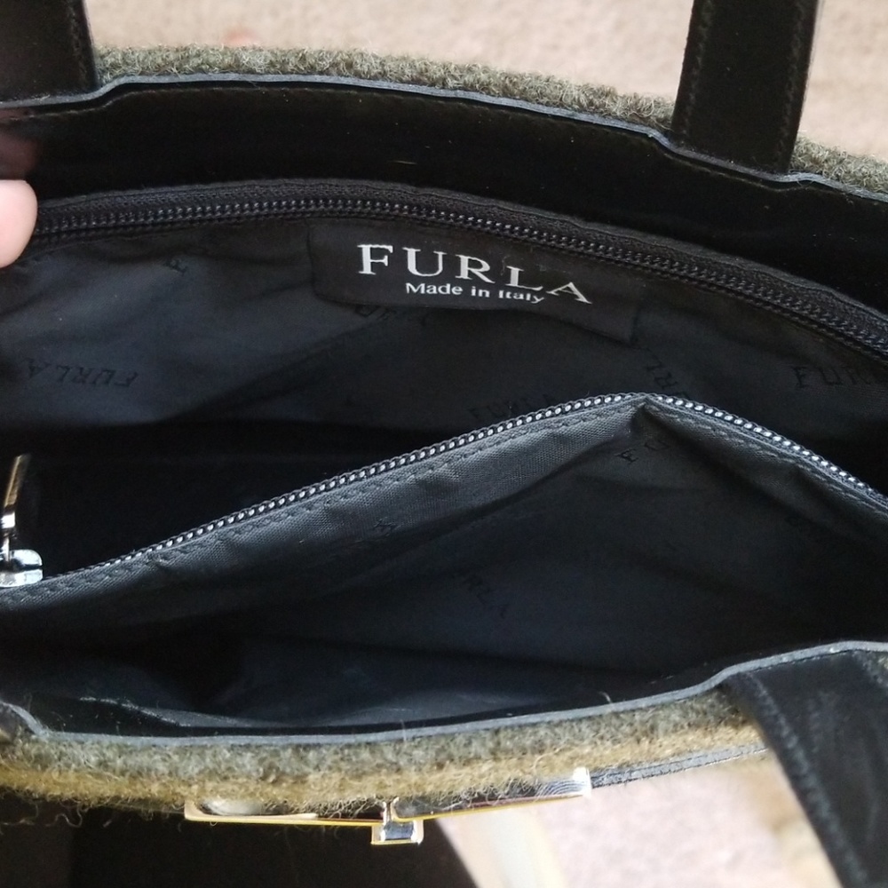 Dark Green Furla Handbag - Picture 5 of 7